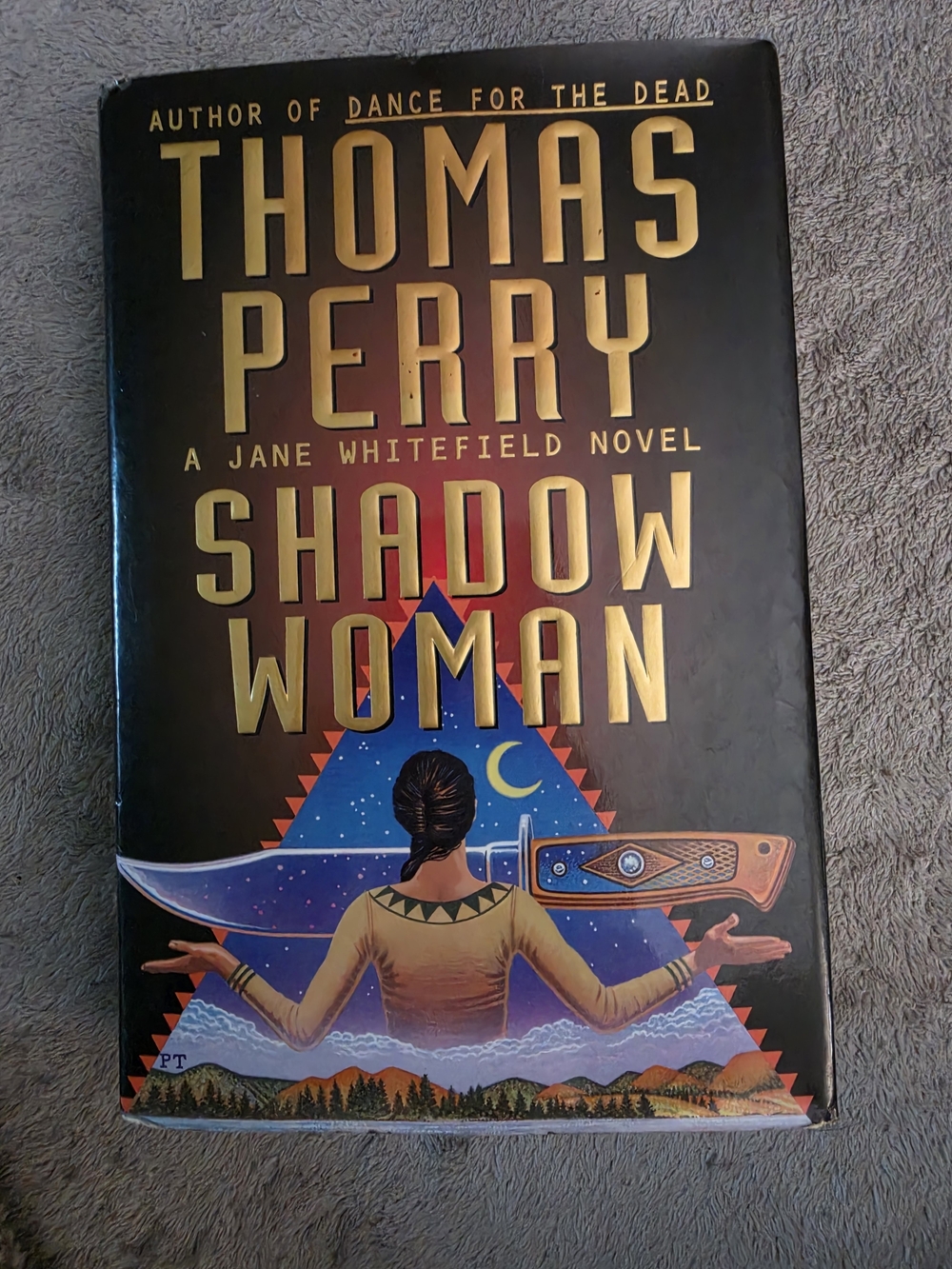 Thomas Perry "Shadow Woman" Hardcover Book